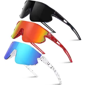 Kids Baseball Sunglasses for Boys Girls Youth Softball Cycling Sports Sunglasses UV400 Protection Age 5-12