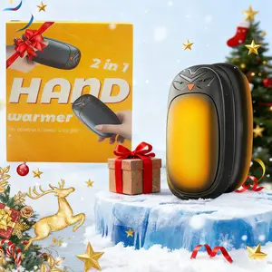 Rechargeable Magnetic Hand Warmer, 1 Box Portable Electric Hand Warmer, AI Smart Chip Pocket Heater for Outdoor, Golf, Camping, Keeping Warm