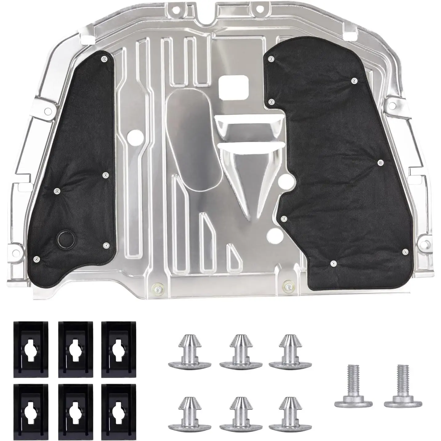 74110-TBA-A00 Engine Splash Guard with mounting Screws Compatible with Honda Civic 2016-2021 Replace:74112-TBA-A00 90674-TY2-A01