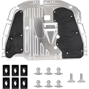 74110-TBA-A00 Engine Splash Guard with mounting Screws Compatible with Honda Civic 2016-2021 Replace:74112-TBA-A00 90674-TY2-A01