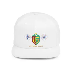 Stylish Flat Bill Snapback Cap, Trendy Hat for Men and Women, Gift for Gamers, Customizable Hat, Summer Accessory, Festival Gear