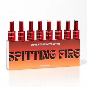 NOTPOLISH SPITTING FIRE MOOD SWINGS COLOR CHANGING GEL POLISH