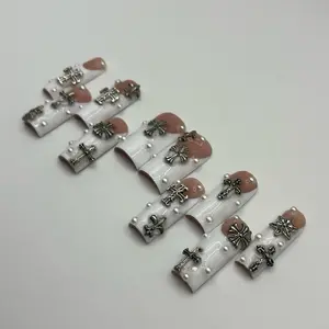 Saints and angels vibes Press on nails