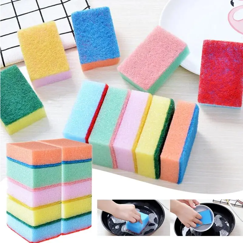 Household Dishwasher Sponges Brush