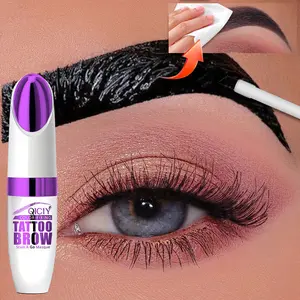 Natural Long-Lasting Tattoo Eyebrow Gel, Waterproof Sweatproof Easy Application, Perfect for Students and Beginners, Daily Commute & Date Makeup Essential