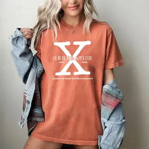 Gen X Colors Tshirt Generation X T-Shirt Gen X Tshirt Generation X Shirt Raised On Hose Water And Neglect Shirt Generation X