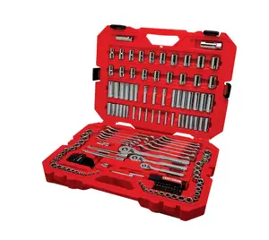 Craftsman 159-Piece Standard and Metric Polished Chrome Mechanics Tool Set with Hard Case