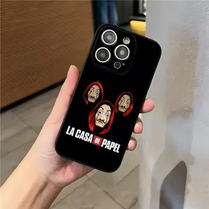 La casa de papel  Phone Case for iPhone 17 Pro Max 15 Pro 16 14 Plus 12 13 Mini 11 Pro Shockproof Glass cover