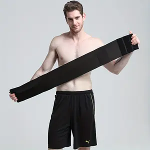 Stretchable Sports Waist Belt for Men, Fitness Shaping Abdominal Support, Breathable Fitted Sporty Waistband, Comfortable Workout Accessory