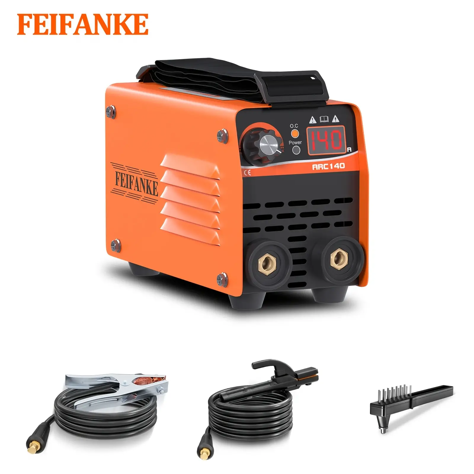 FEIFANKE ARC140A mini 5PCS Rods Stick Welder Machine,110V Portable IGBT Inverter synergic control Welder,Hot Start /Arc Force/Anti-Stick/Lift TIG Arc