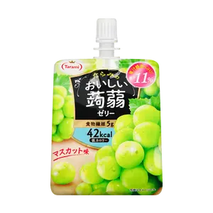 TARAMI Konjac Jelly Green Grape Flavor, 5.29 oz