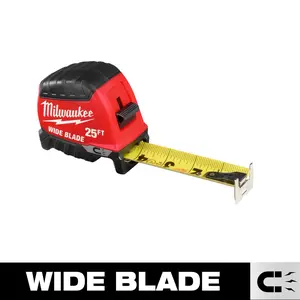 Milwaukee 48-22-1225M 25ft Wide Blade Magnetic Tape Measure