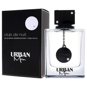 Armaf Club De Nuit Urban Man Eau de Parfum Spray, 3.6 FL.OZ (100ML) – Men's Luxurious Ultra-Luxe Fragrance, Perfumes, Fragrances