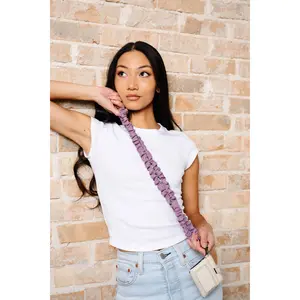 Chunky Purple Lanyard