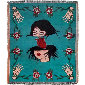 Detachment - Anatomical Heart Woven Blanket