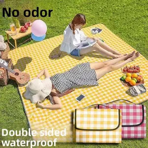 Picnic mat Moisture-proof mat Waterproof thickened portable outdoor travel Camping picnic floor mat Lawn spring outing Beach mat Stainless Steel Camping Oil Lantern family picnic outdoor utility water pipe outdoor pocket knife vegetable knife