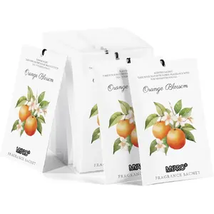 12 Pack Fresh Linen Scented Sachets for Drawer, Closet & Car Air Freshener Bags | Odor Eliminator & Fabric Refresher | Crisp, Clean Home Fragrance Gift Set
