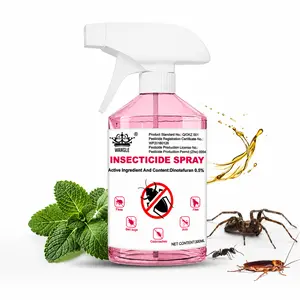 Third-Generation Household Insecticide Spray - Kills 40+ Types of Pests (Cockroaches, Ants, Spiders, Bed Bugs), Safe for Humans & Pets When Used as Directed, Indoor/Outdoor Use Including Window & Wall Application, Pest Repellent