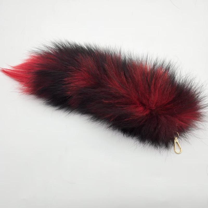2025 Summer Viral  Fox Tail Keychain -  Kawaii Gothic EDC Accessory (EGirls & Cosplayers) Pendant,Fur Anime Cosplay Bag Charm for Rave/Conventions
