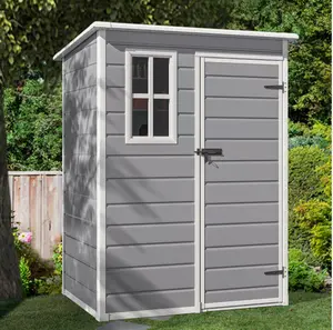 YITAHOME 5x3 FT Outdoor Storage Shed with Floor All-Weather Resin Storage Shed Lockable YITAHOME 5x3 FT Outdoor Storage Shed with Floor All-Weather Resin Storage Shed Lockable