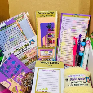 Window Garden Aesthetic Stationery Box