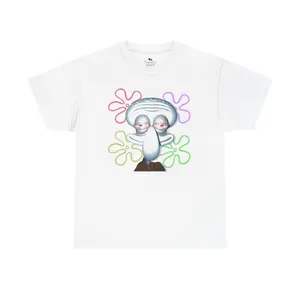 Geeked Squidward Tee Funny Spongebob Graphic T Shirt
