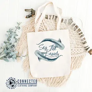 Sea The Beauty Whale Shark Tote