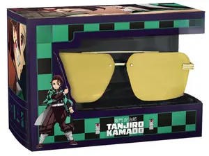 Tanjiro Kamado - Hanafuda Earrings - Gold Edition