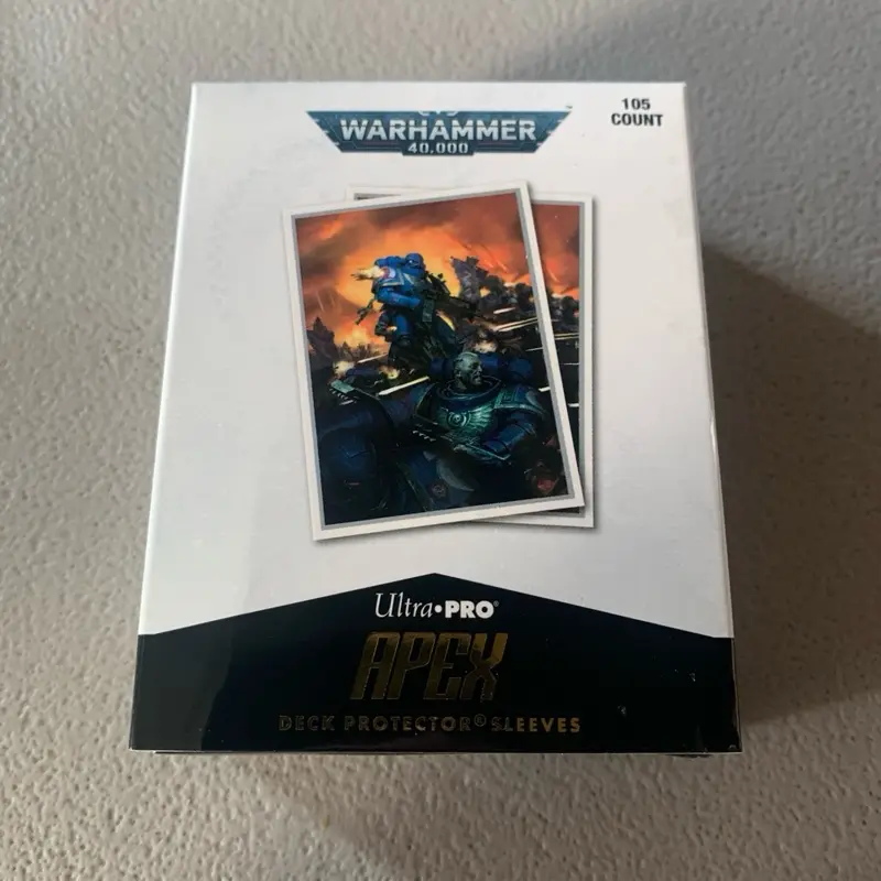 Ultra Pro Apex Warhammer card sleeves - TikTok Shop