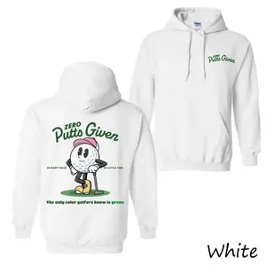 🏌️ Zero Putts Given 2026 Vintage Graphic Hoodie/T-Shirt – Funny Golf Shirt, Viral TikTok Made Me Buy It Tee, Retro Sportswear, Golf Lover Gift, Unisex Cotton Streetwear, Trending Funny Golf Apparel😎