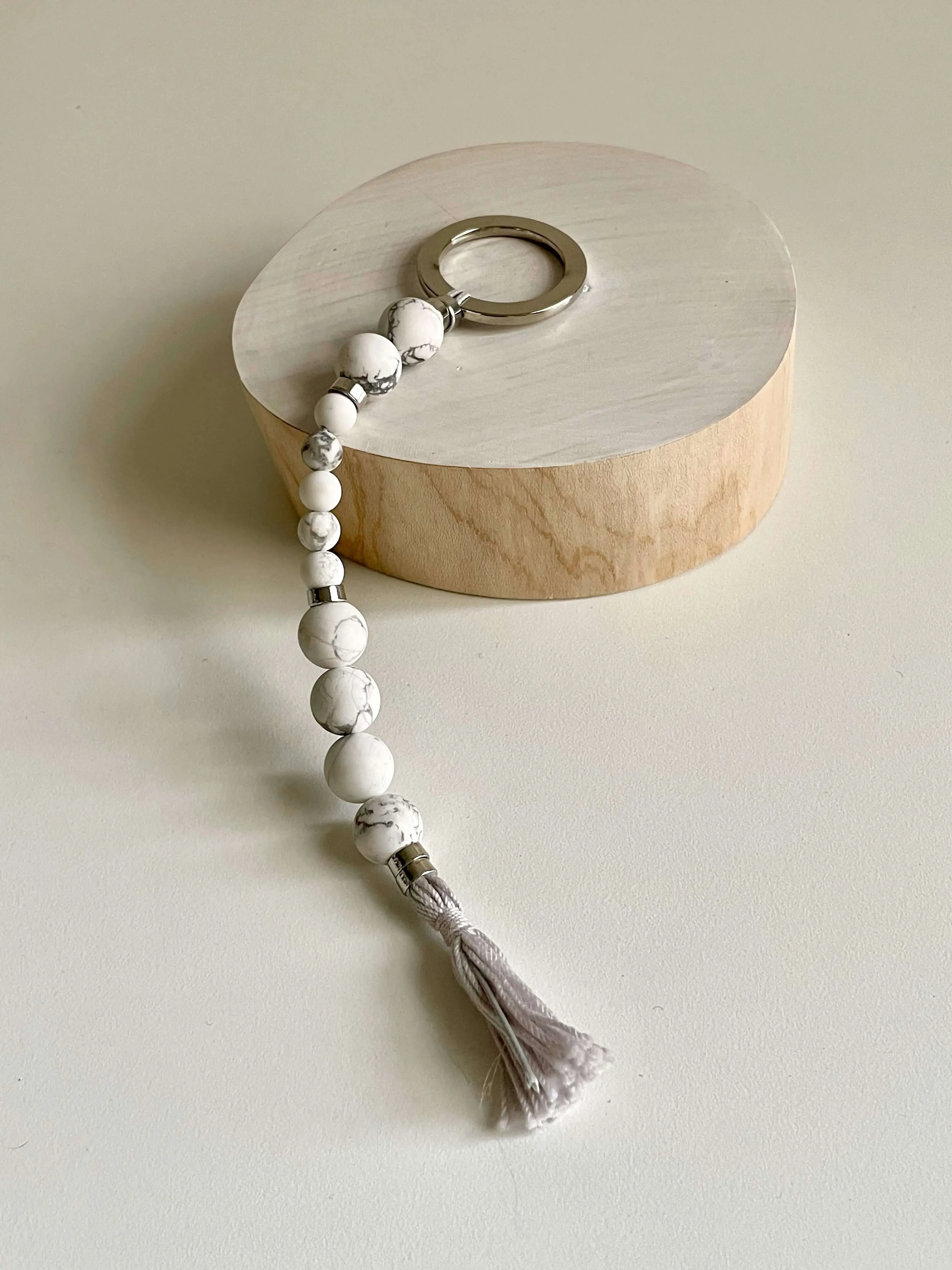Howlite Meditation & Breathing Beads - Relaxation & Calming