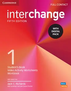 Interchange Level 1 Full Contact with Digital Pack [With eBook] -- Jack C. Richards, Mixed Media Product