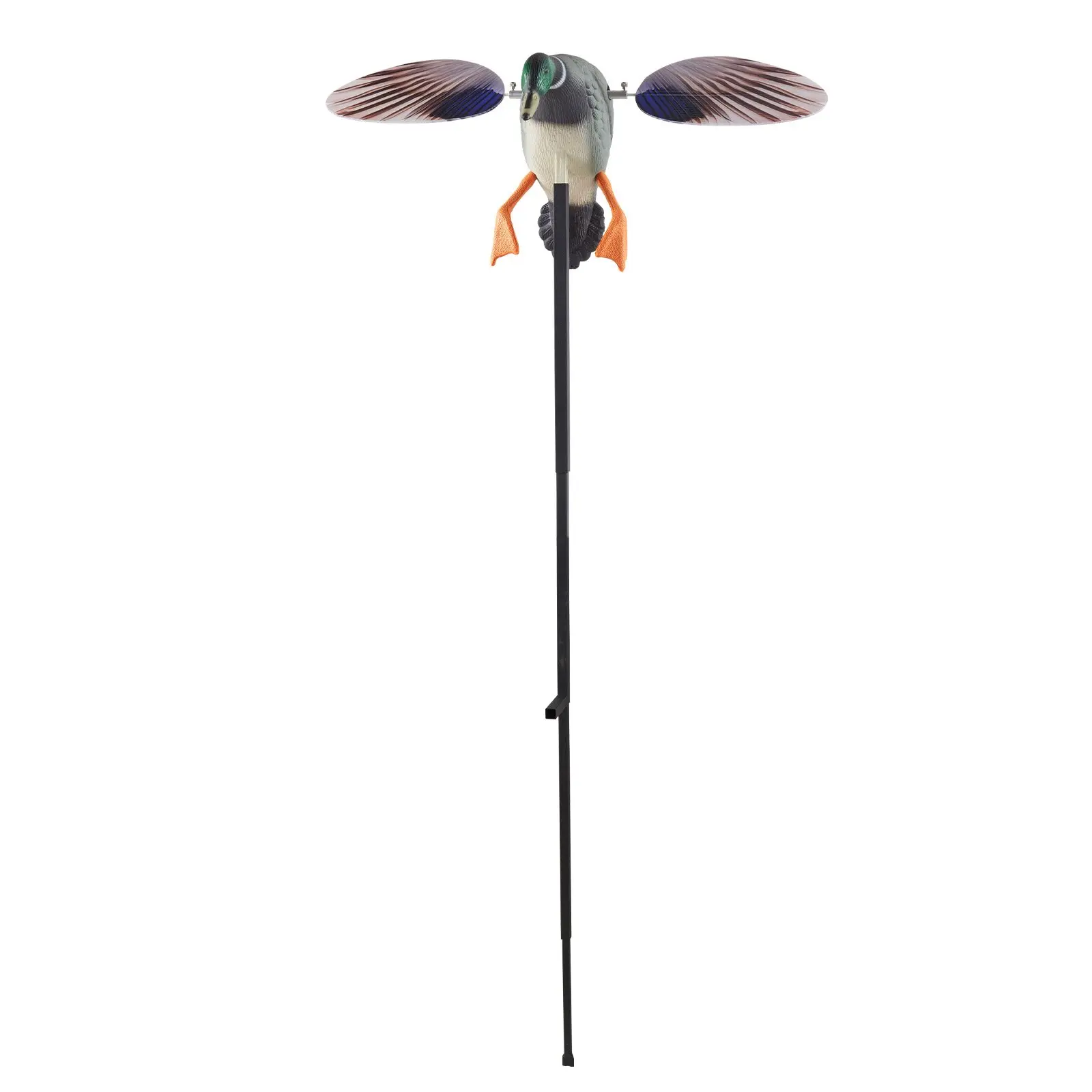 VEVOR Spinning Wing Motion Duck Decoys, Outdoor Teal Decoys for Hunting, Floating Duck for Pool, Pond, and Lake, Realistic Plastic Duck Hunting Decoy, Garden Yard Decoration, Easy to Carry, 1-Pack