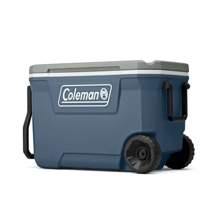 Coleman 316 Series 62QT Hard Chest Wheeled Cooler, Lakeside Blue Coleman 316 Series 62QT Hard Chest Wheeled Cooler, Lakeside Blue