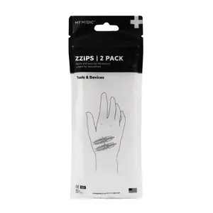 ZZIPS |  2 Pack Wound Closure Strips - Alternative To Stitches