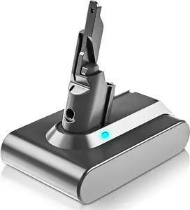 Upgraded 7000mAh 21.6V Lithium-Ion Replacement Battery, Silver Compatible with Dyson V7 Trigger HEPA, Car+Boat, SV11, Motorhead, Absolute, Fluffy Handheld Vacuum Cleaner