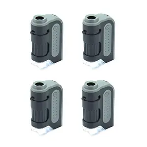 Carson Optical  Micro Brite Plus LED Lighted Pocket Microscope - 60x-120x