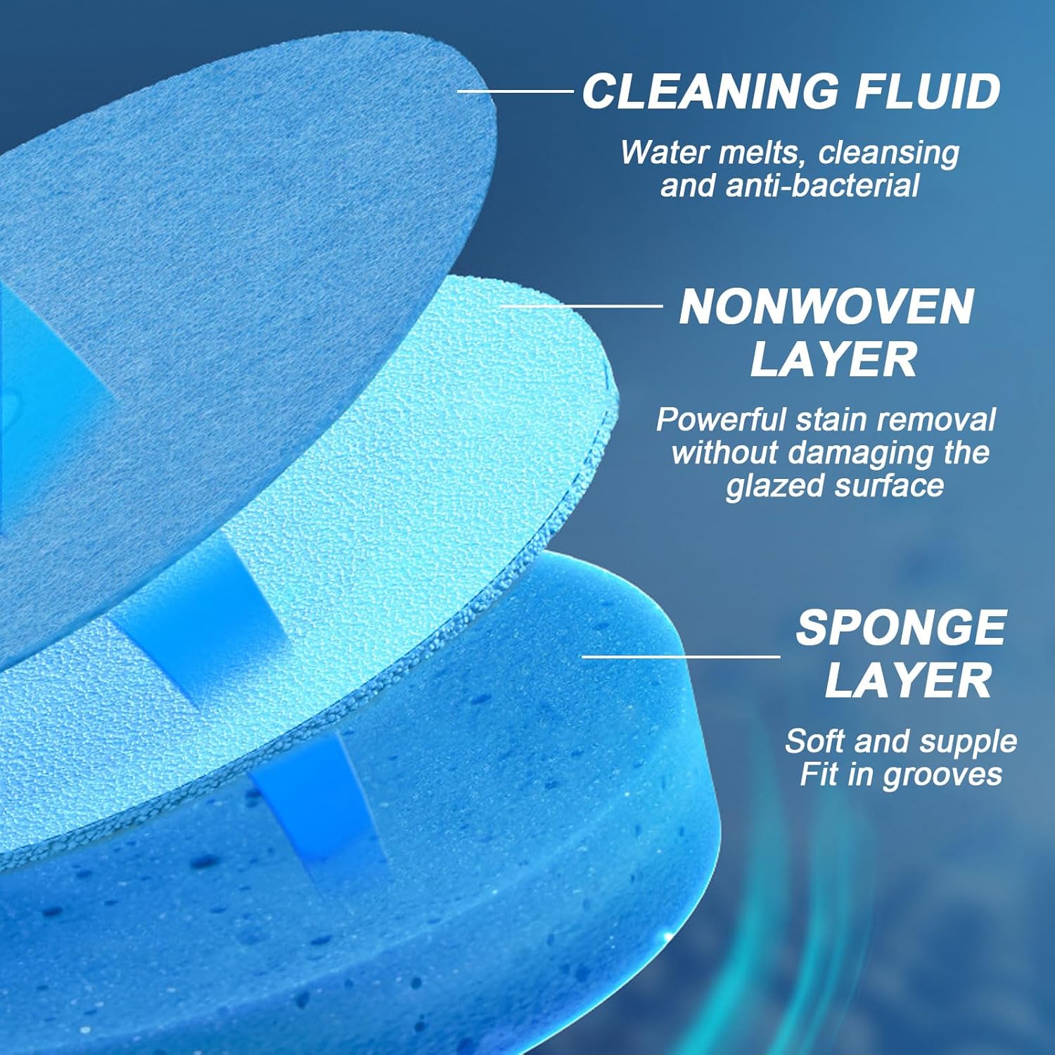 Disposable Toilet Brush, Toilet Bowl Wand Holder Set with 24PCS Cleaner Refills, Bathroom Cleaning System for Sink Bathtub Drain Wash Basin Urinal，Wall-Mount Scrubbing Toilet Brush Bathroom Cleaning Kit，Mother's Day