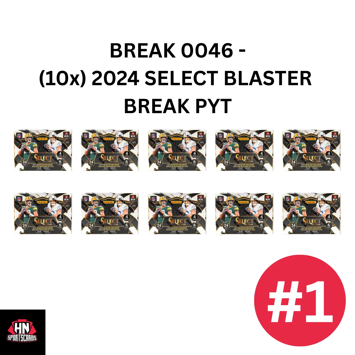 BREAK 0046- (10x) 2024 Select Blaster Box Case Break - Pick Your Team (PYT)