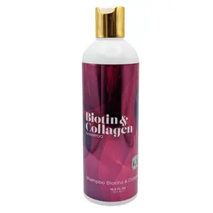 Biotin & Collagen Shampoo 16.9 fl oz Natural with Argan for Hair Growth & Strength 500ml