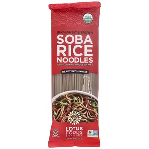 Lotus Foods Buckwheat & Brown Soba Rice Noodles, 8 oz (227 g)