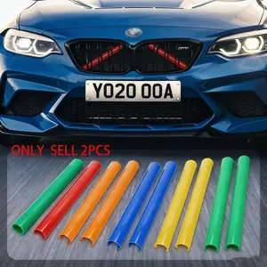 Car accessories, car front grille insert trim cover, an automotive sport styling accessory, suitable for BMW models, enhances appearance, compatible with BMW F20, F21, F22, F23, F30, F31, F32, F33 as a decorative part