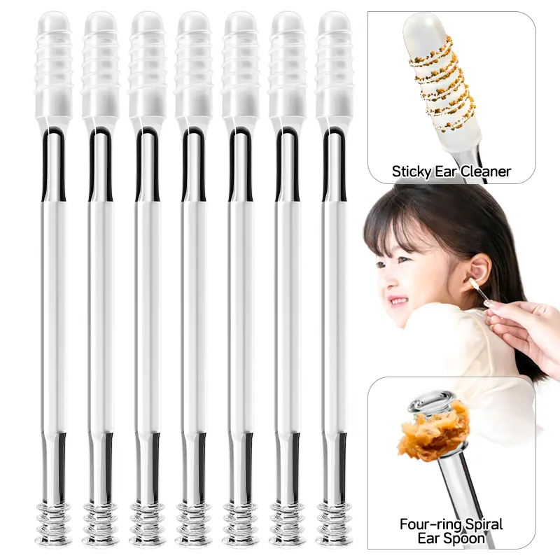 72pcs  Sticky Ear Cleaner Tool Stick Ear Pick Earwax Remover Sticks Ear Cleaning Tools for Effective Ear Cleaning and Debris Removal Portable Gentle， Reusable Ear Wax Removal，Suitable for dry ears Ear Care Products Daily ear wax removal tool