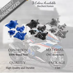 Engine Crash Protectors for BMW S1000XR / S1000RR (2019-2021)