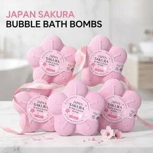 Bubble Bath Bomb with Rich Foam Gentle Cleansing Moisturizing & Brightening Long Lasting Fragrance Daily Relaxing Spa for Self Care