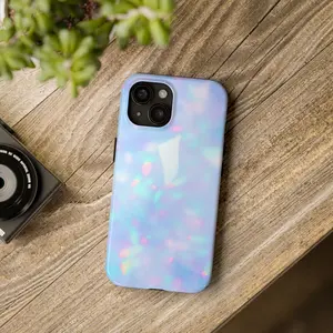 Opal Phone Case, Iridescent Pastel Pearl Phone Cover, Shiny Aesthetic Aurora Case, Pastel Phone Case, Gift for Him/ Her, Men/ Women, Birthday - iP Xr, 11, 12, 13, 14, 15, 16, 17, S21, 22, 23, 24, 25 - Tough Case, MagSafe Case, Phone Case