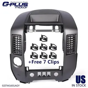 FIT FOR 2004-2006 NISSAN TITAN ARMADA CENTER DASH RADIO AC BEZEL W/ SPEAKER