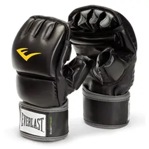 Everlast Boxing Wristwrap Heavy Bag Gloves Black Everlast 14  ounce