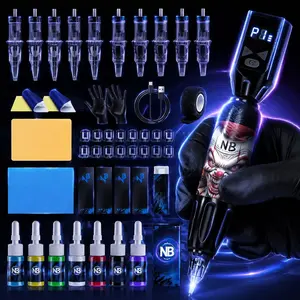 Wireless Body Painting Pen Kit - Professional Temporary Body Art & PMU Device, High Precision Cosmetic Makeup Pen for Hairline Definition, Face Paint & Stencil Styling