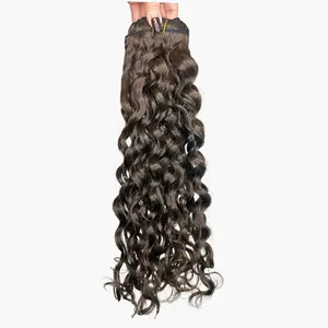 Wavy Curly Mocha Brown Classic Clip-Ins